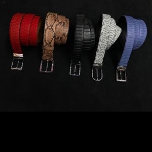 😍Real python leather belts😍